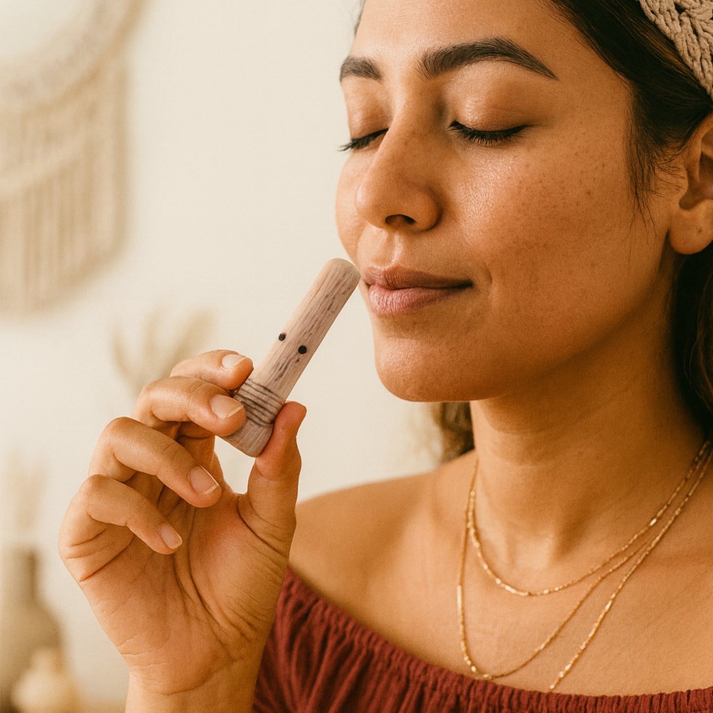 Drveni aromaterapijski inhalator