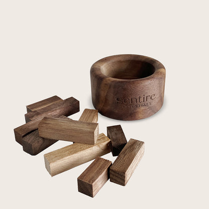 Drveni mini difuzor detalj